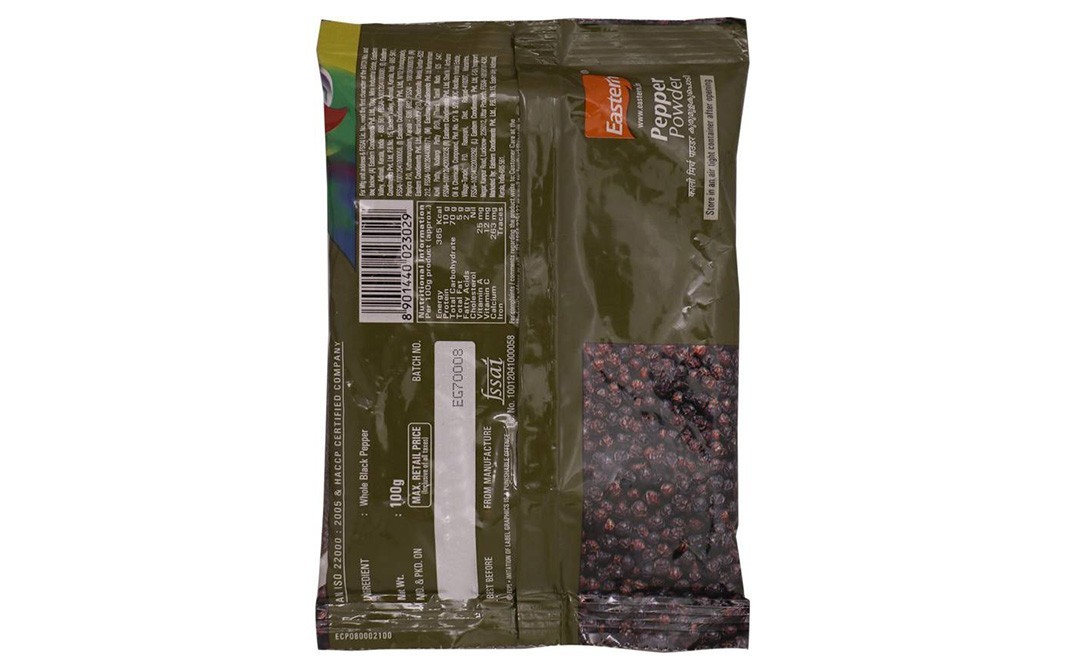 Eastern Pepper Powder    Pack  100 grams